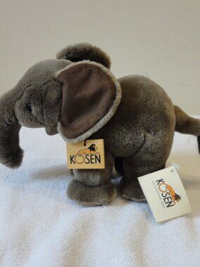 Kosen Plush Baby Elephant Toy 10" EXCELLENT CONDITION!